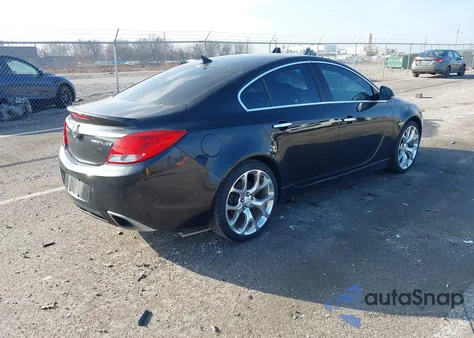 2013 Buick Regal Gs из США, поврежденный, VIN 2G4GV5GV2D9182211